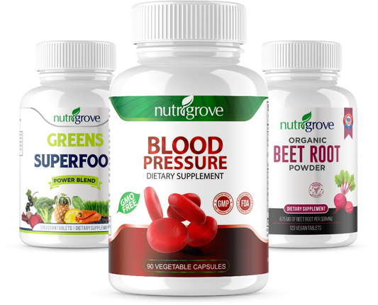 Blood Pressure + Beet Root + Super Green Bundle