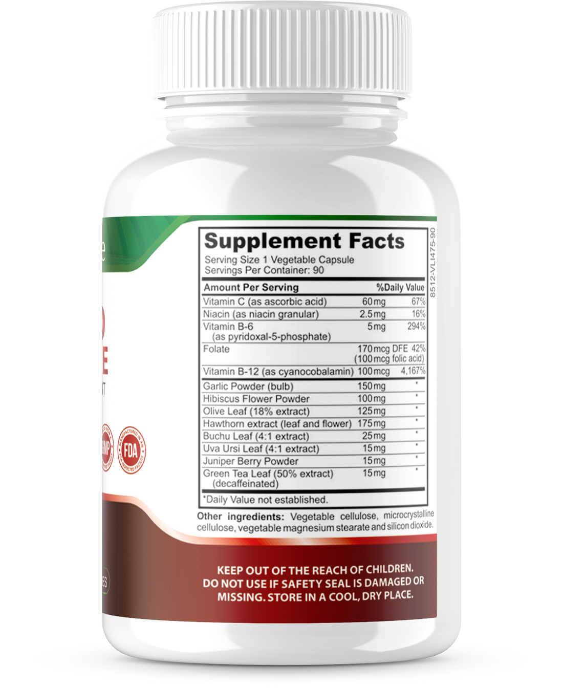 Organic Blood Pressure Supplements | Nutrigrove