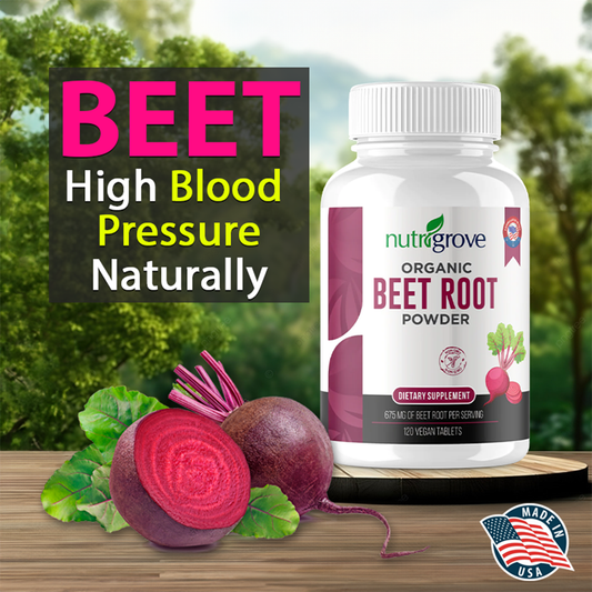 Organic Beet Root 120 Tablets